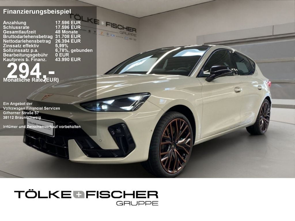 Cupra CUPRA LEON VZ BLACK EDITION 2.0 TSI PANO SENNH. Leasing
