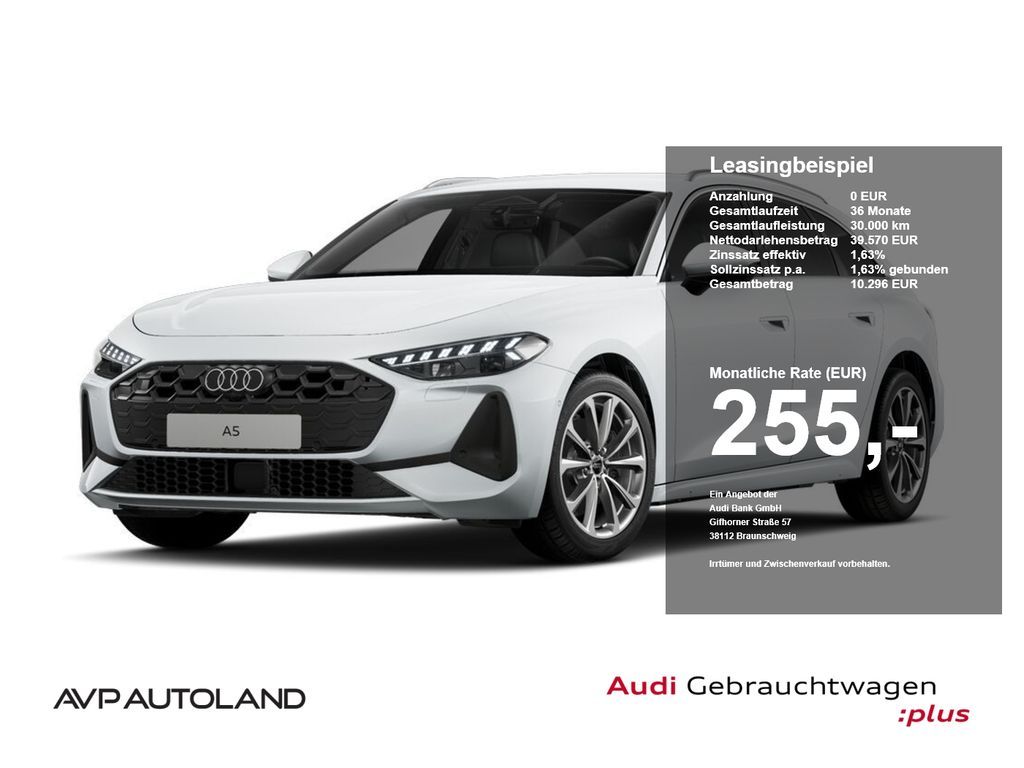 Audi A5 Avant TFSI S tronic Rückfahrkamera+WKR 277€€ Leasing