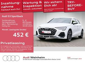 Audi S3 Sportback quattro Gar.2029 Matrix-LED S-innen Navi UPE 60.525€ uvm Leasing