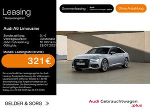 AUDI A6 Limousine 45 TFSI qu. Matrix*360*Sound*HuD Leasing