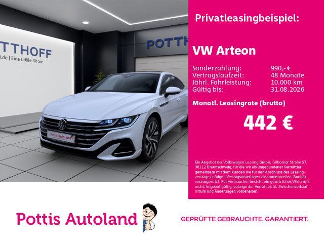 Volkswagen Arteon 1.4 TSI e-Hybrid DSG R-LINE PANO KAMERA I Leasing
