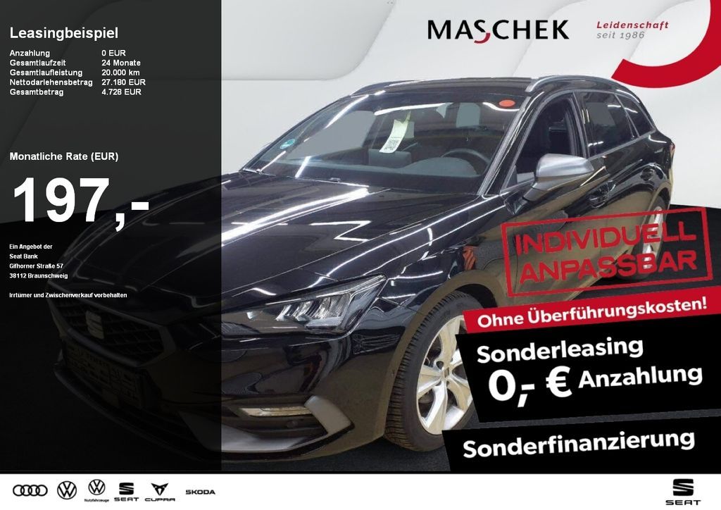 Seat Leon ST FR Sonderleasing 1.5 eTSI DSG Navi RearV Leasing