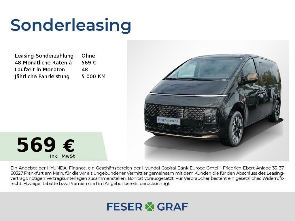 Hyundai Staria SIGNATURE LEDER LED NAVI KAMERA KLIMA UVM Leasing