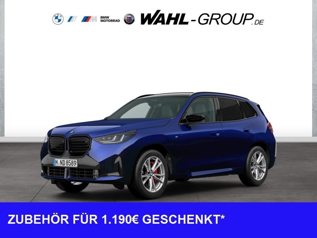 BMW X3 M50 XDRIVE M SPORT PRO PANO AHK ICONIC GLOW E Leasing