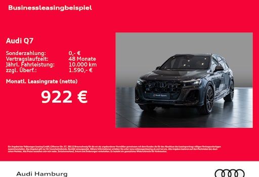 Audi Q7 TDI 210 KW Quattro Tiptronic S Line 5dr Auto kaufen