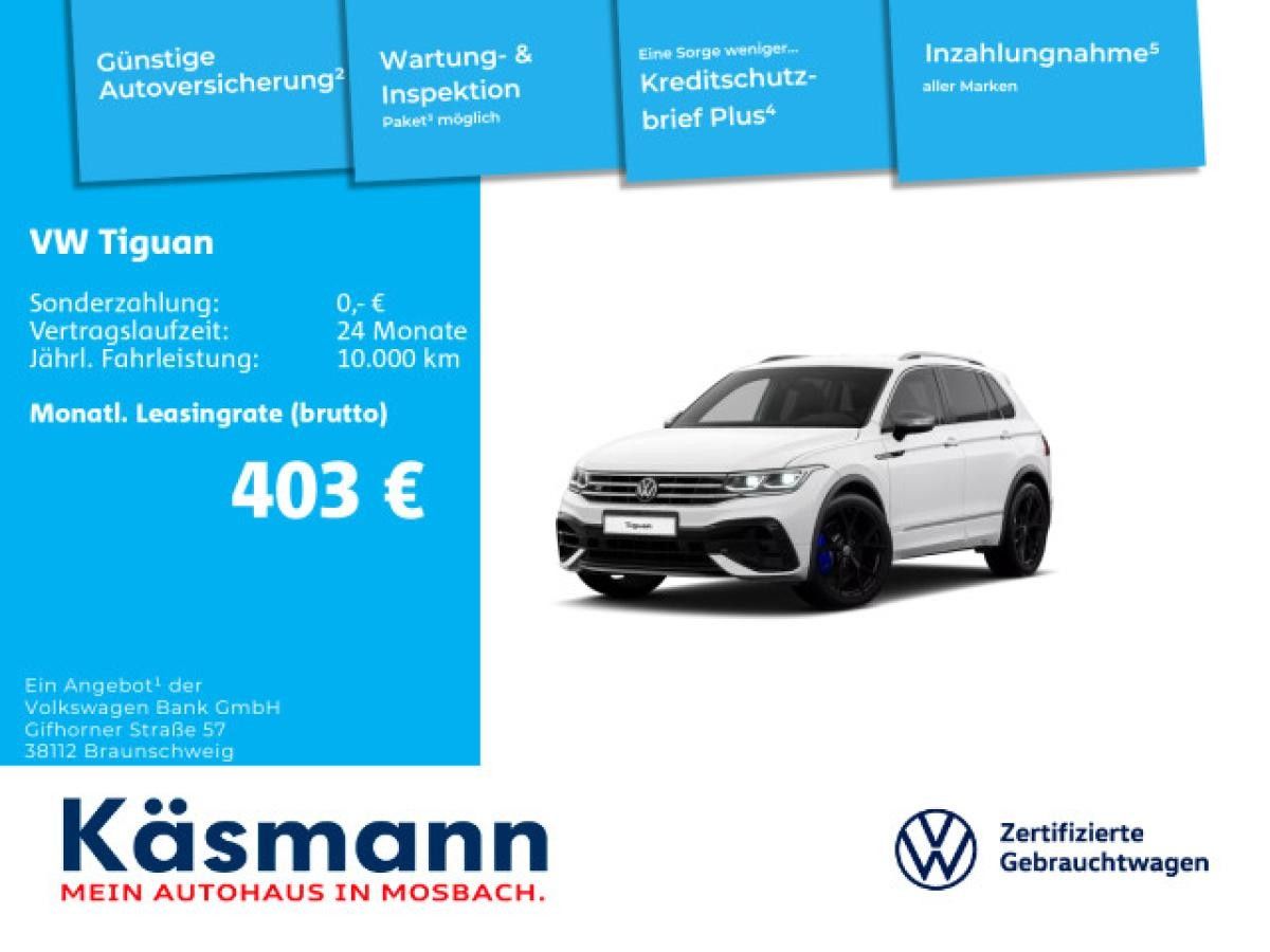 Volkswagen Tiguan R 4Motion NAVI 360 KEYLESS Leasing