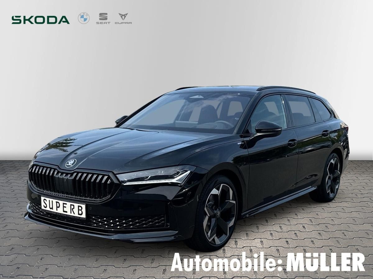 Skoda Superb Combi Sportline 2,0 TDI 142 kW 4x4 7-Gang-DSG*CANTON*AHK*Standheizung Leasing