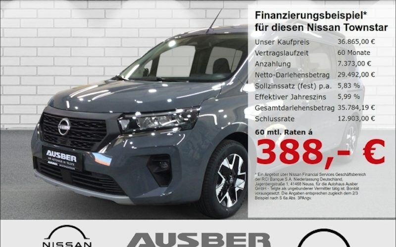 Nissan Townstar-kombi DIG-T 130 Tekna Automatik L2 5dr Auto kaufen