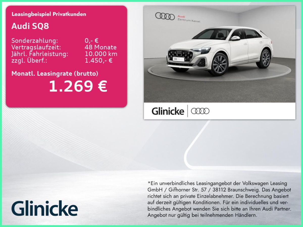 Audi SQ8 SUV TFSI NEUBESTELLUNG Leasing