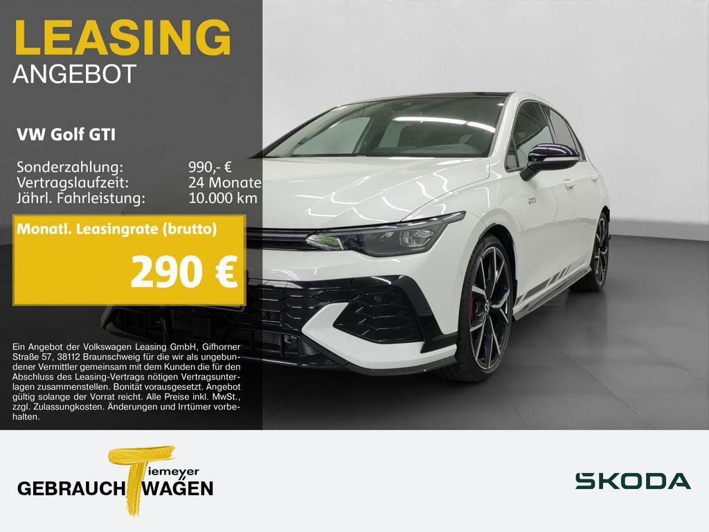 Volkswagen Golf GTI CLUBSPORT PANO LM19 H/K HuD Leasing