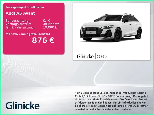 Audi A5 Avant edition one e-hybrid quattro 270 kW S t
