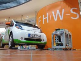 Das Elektroauto Mitsubishi i-MiEV als Energiespeicher für das Einspeisen von Strom in Hausnetze. Bildquelle: Mitsubishi Motors