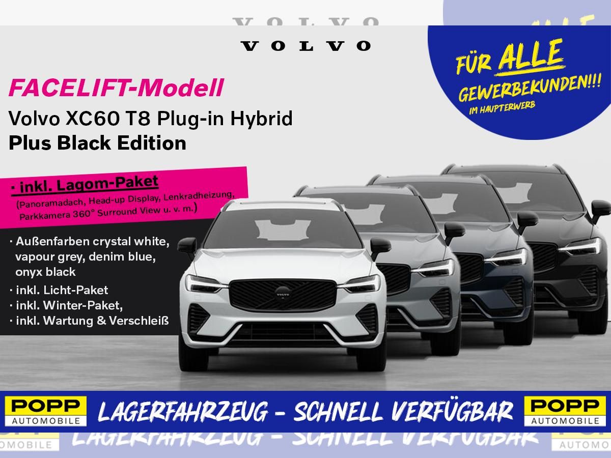 Volvo XC60 T8 Plug-in Hybrid Plus Black Edition Leasing
