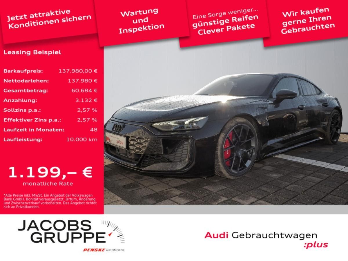 Audi RS e-tron GT perf. All Black/Carbon/S-Sitze/Laser/360°/HuD Leasing