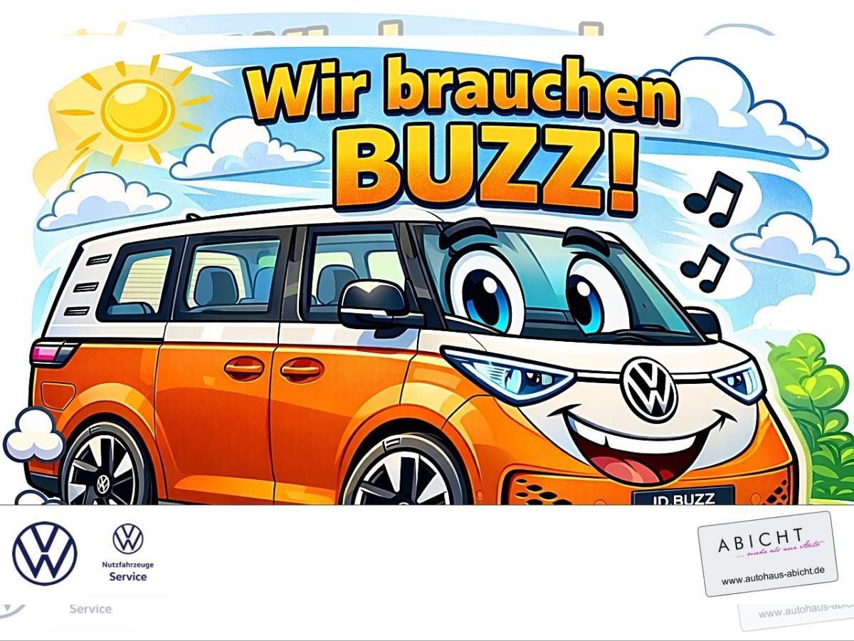 Volkswagen ID.Buzz Pro LR 7Sitze AreaView TravelAssist AHK Winterr. Wärmepumpe Leasing