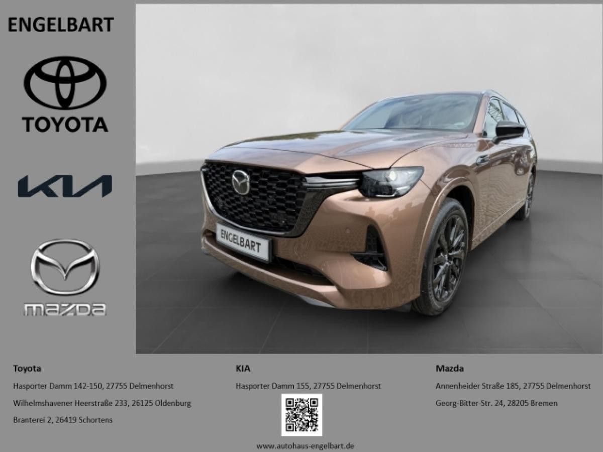 Mazda CX-80 Homura Plus AWD 3.3 e-SKYACTIV-D 254 M-Hybrid El. Panodach Navi Leder HUD Memory Sitze Leasing