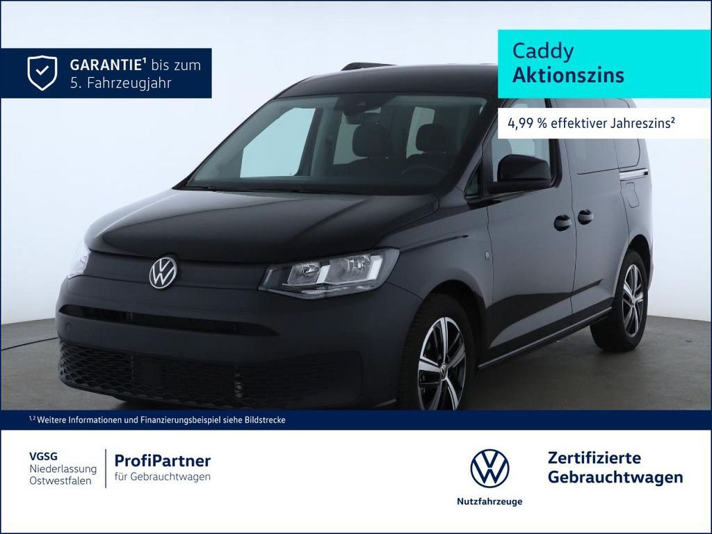 Volkswagen Caddy vorb.AHK Sitzhzg. LaneAssist Kamera Klima Leasing