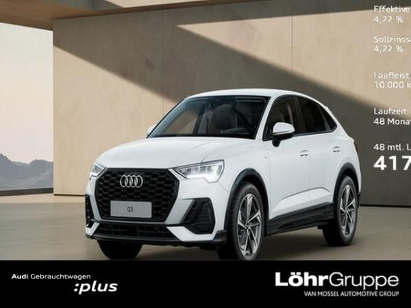 Audi Q3 Sportback 35 TFSI S line AHK ACC Dynamikpaket Leasing