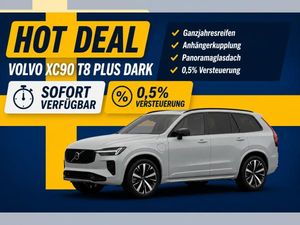 Volvo XC90 T8 PHEV AWD Plus Dark *Allwetter+AHK+HUD+PANO+sofort verfügbar*🔵🟡