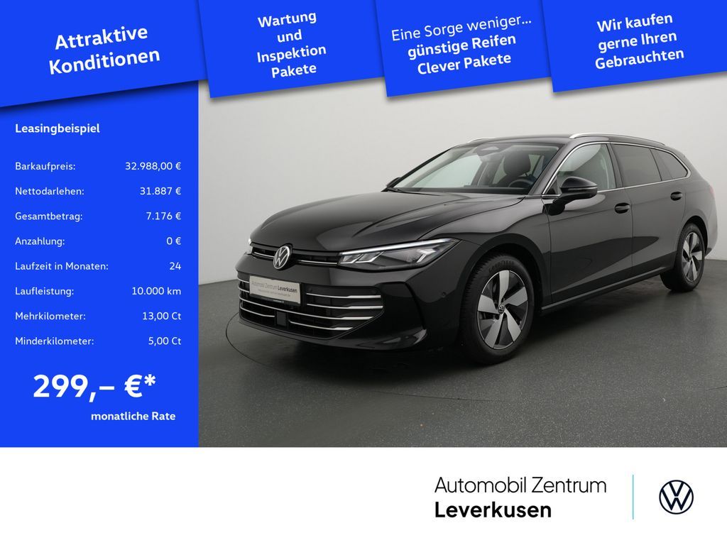 Volkswagen Passat Business ACC AHK LEDER NAVI KAM 360° VIRT Leasing