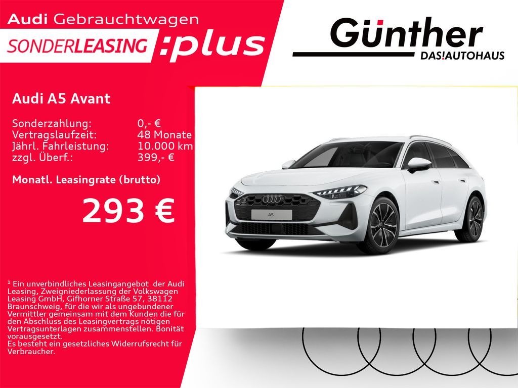 Audi A5 Avant TFSI+WINTERRÄDER+AHK+KAMERA+SPORTSITZE+ Leasing