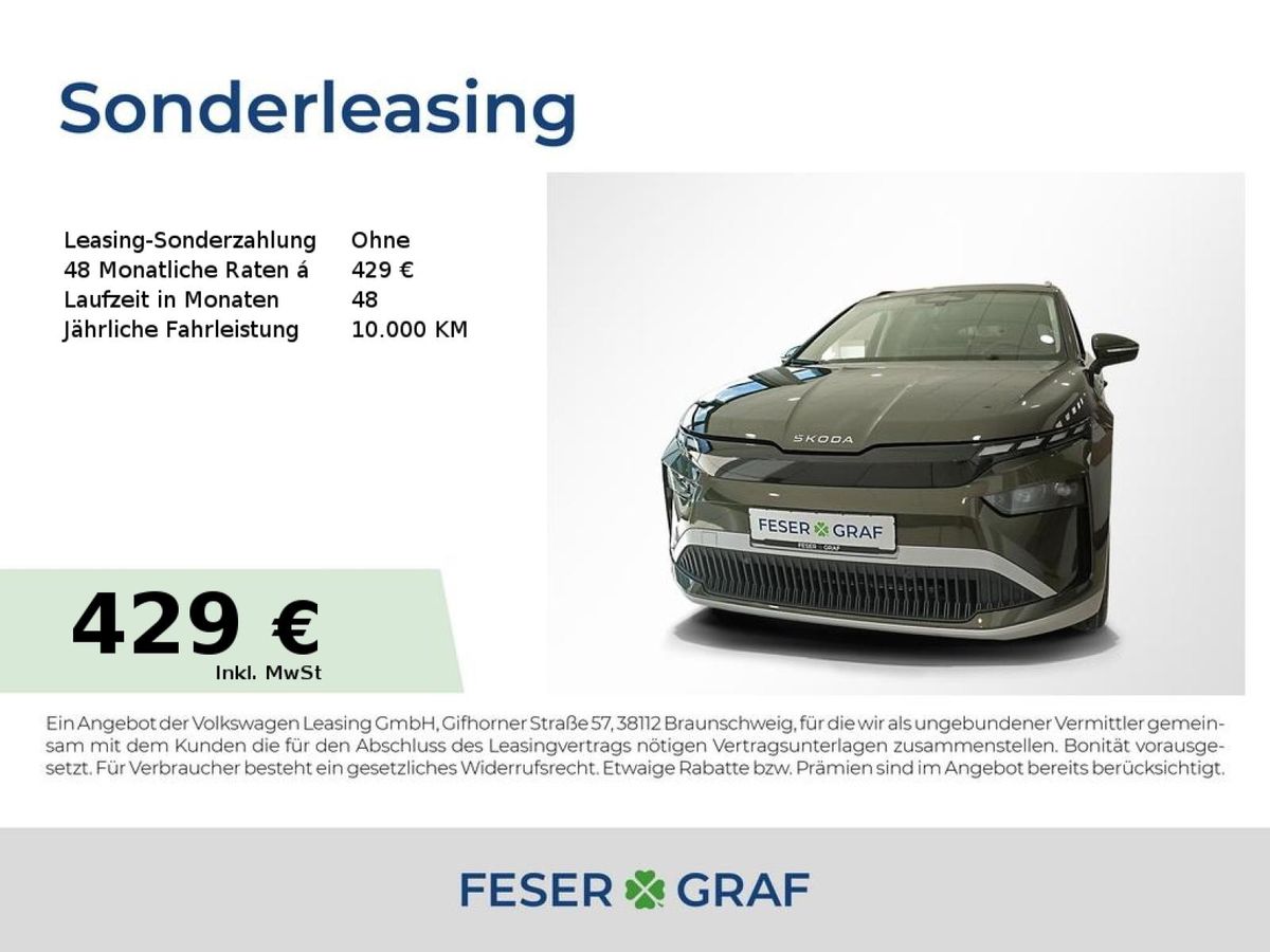 Skoda Enyaq Selection 60 - AHK,NAVI,KAMERA Leasing