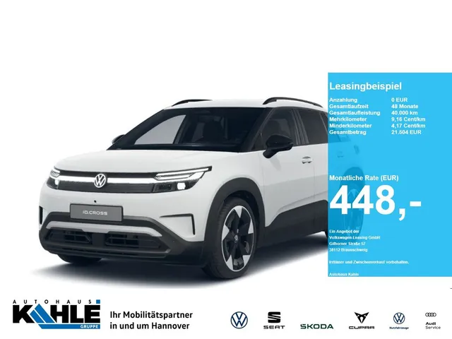 Volkswagen ID. Cross Style 52 kWh CarPlay Matrix CCS ACC