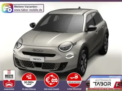 Fiat 600 Hybrid SHZ Keyl Nav Kam 2xPDC LED DigC CarP Leasing