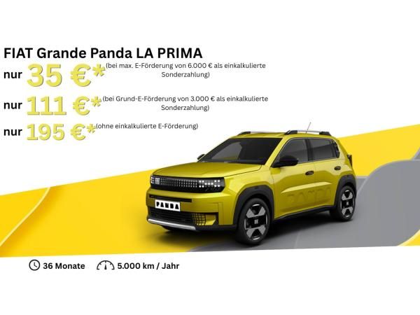 Fiat Grande Panda La Prima 44 kWh TOP Deal Leasing