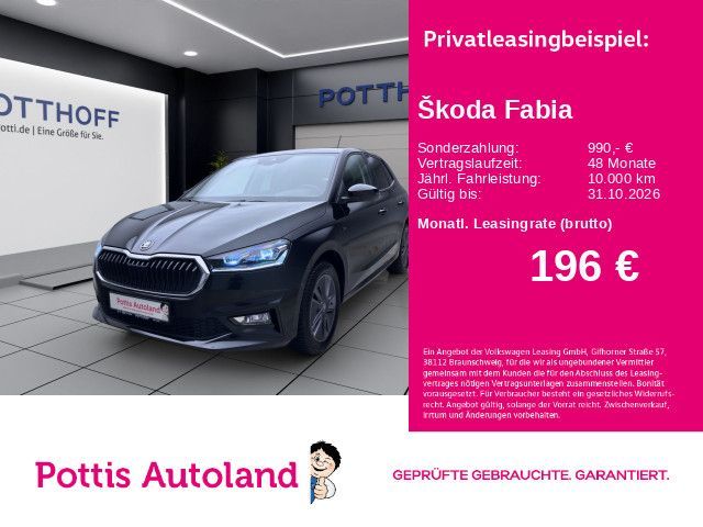 Skoda Fabia 1.5 TSI DSG TOUR NAVI PDC SITZHZG LED Leasing