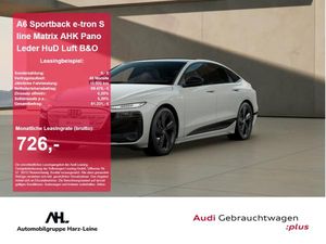 Audi A6 e-tron A6 Sportback e-tron S line Matrix AHK Pano Leder HuD Luft B&O