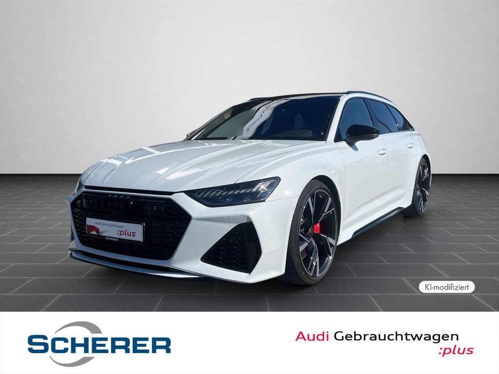 Audi RS6 Avant B&O V-MAX280 PANO HD-Matrix Optik schw Leasing