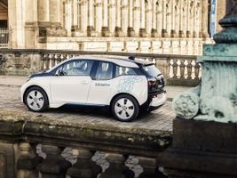 Bei dem Carsharing-Dienst DriveNow kann man nun auch das Elektroauto BMW i3 mieten. Bildquelle: DriveNow