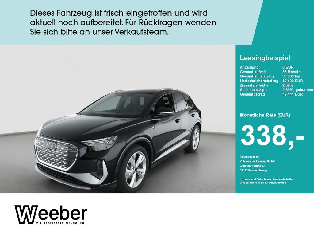 Audi Q4 e-tron *5J GAR*AHK*NAVI*KAMERA*MATRIX*HUD* Leasing