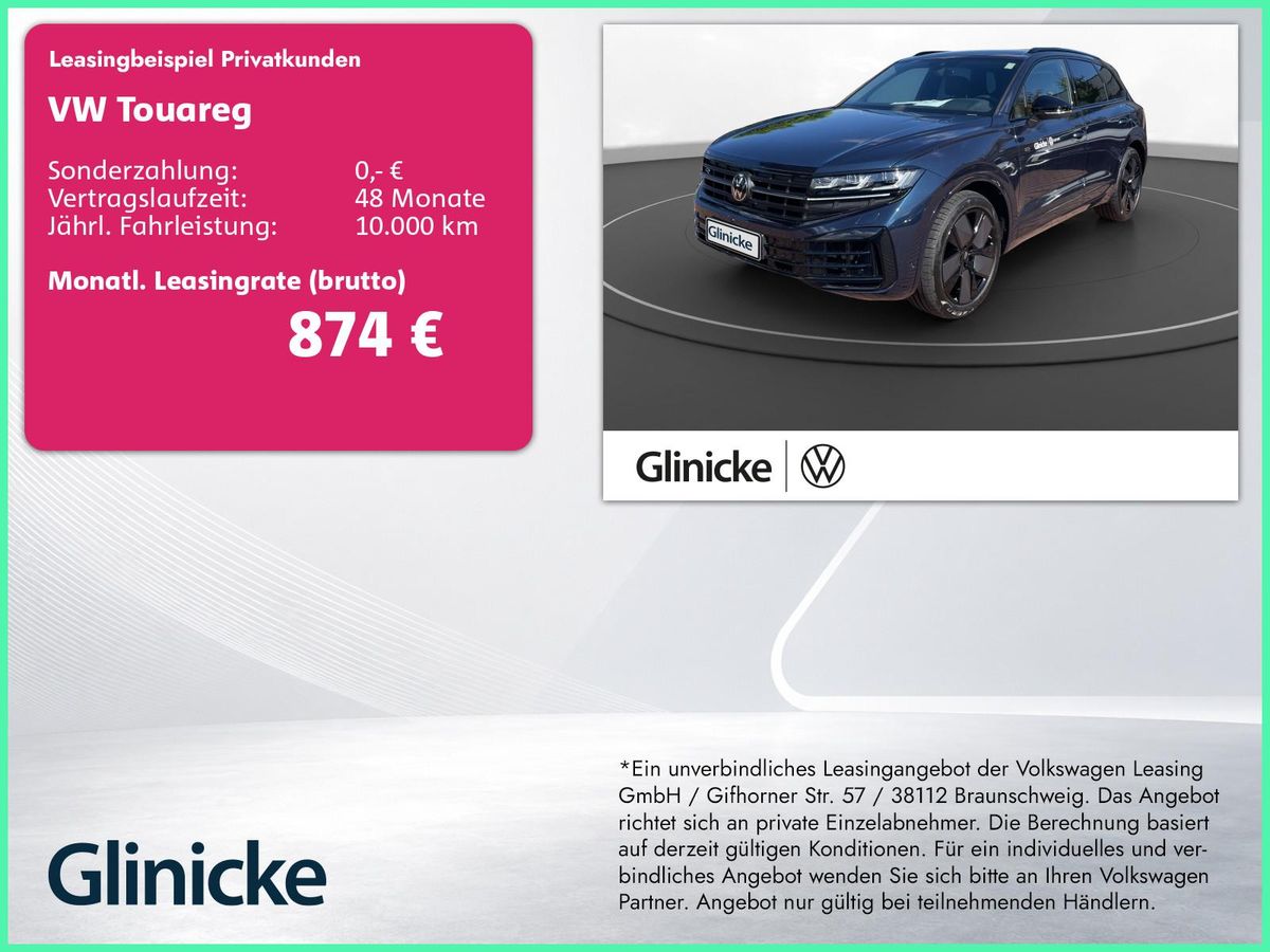 Volkswagen Touareg R 3,0 V6 eHybrid 4MOTION *0,5% Dienstw.* Leasing