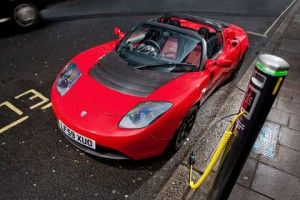 Elektroauto Tesla Roadster. Bildquelle: Tesla Motors