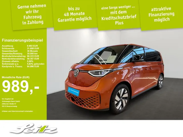 Volkswagen ID.Buzz Pro KR *AHK*NAVI*MATRIX*PDC*SITZH*