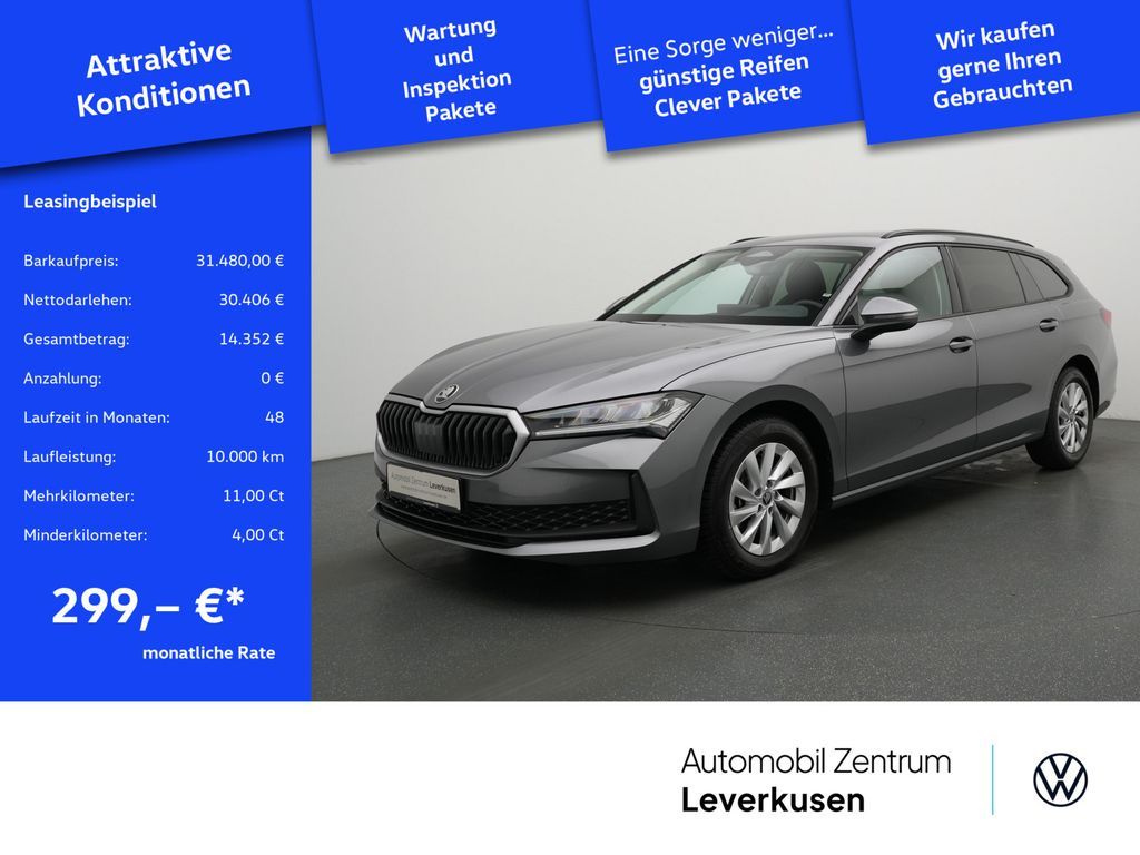 Skoda Superb Essence NAVI VIRT AHK ACC KAM CARPLAY LED Leasing