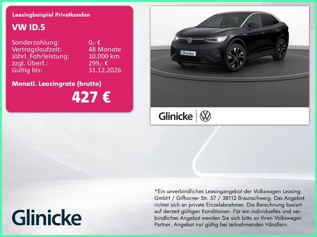 Volkswagen ID.5 Pro Performance AHK Pano Matrix LM 19" 360°