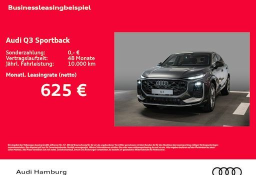 Audi Q3-sportback E-hybrid 200kW S Tronic 5dr Auto kaufen