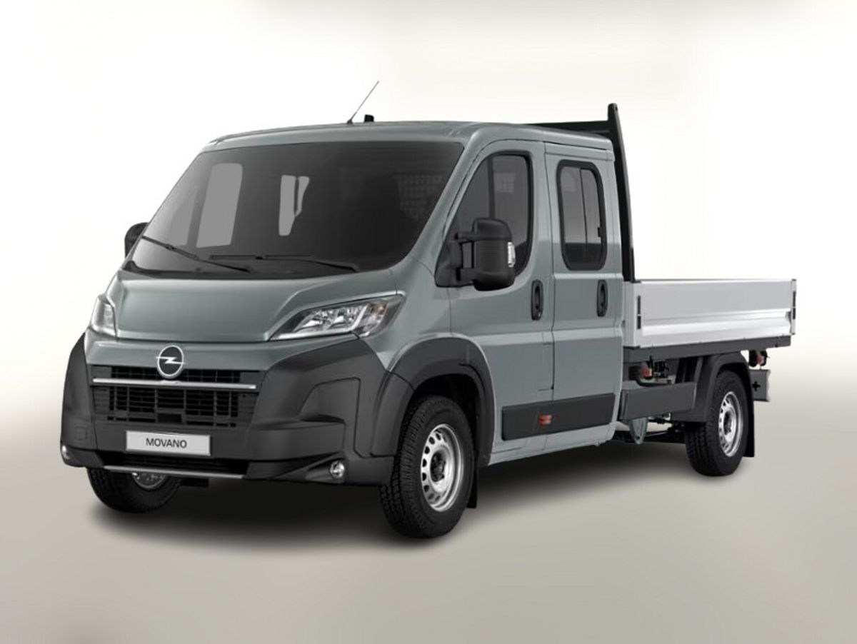 Opel Movano Pritsche DoKa 35+ L3 AHK NSW AppleC Kam Gewerbeleasing Leasing