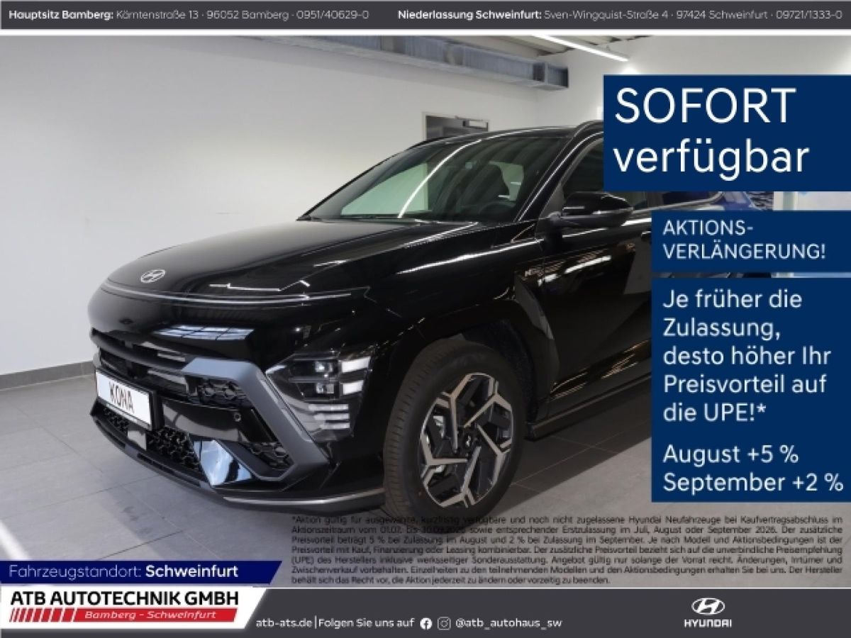 Hyundai KONA MY26 N-Line 1.6 T-GDI 6-MT 2WD Leasing