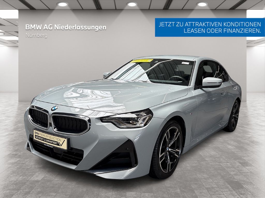 BMW 218i Coupé M Sport Navi Kamera LED Sitzheizung Leasing