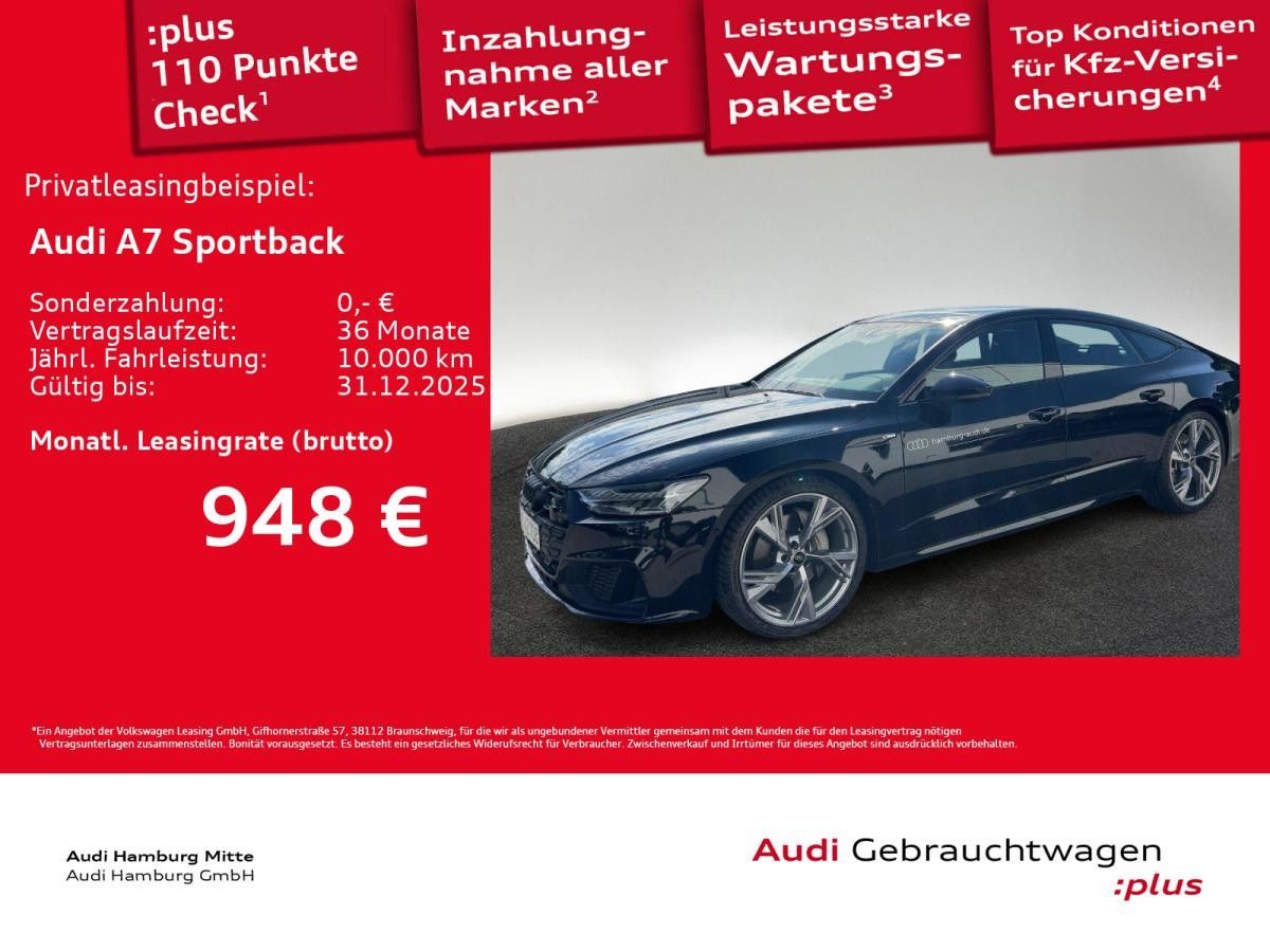 Audi A7 Sportback 50 TDI quattro tiptr. S line Pano Matrix Leasing