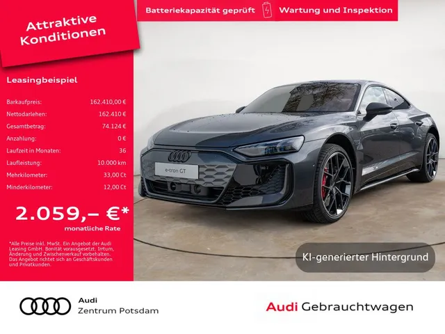 Audi RS e-tron GT performance LASER PANO B&O HUD
