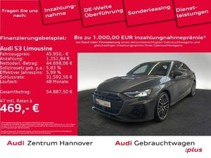 Audi S3 Limousine 2.0 TFSI Head-Up Matrix SONOS Memory Leasing