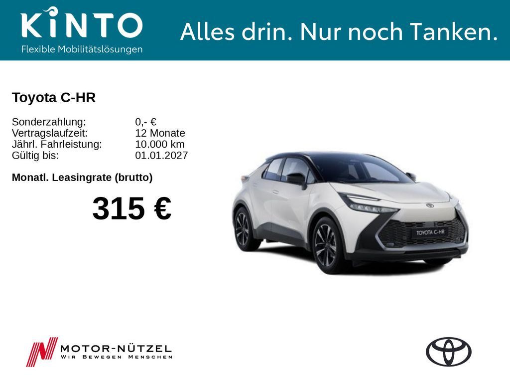 Toyota C-HR Hybrid Teamplayer *ALL-IN LEASING* Auto-Abo