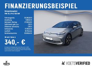 Volkswagen ID.3 Pro 150 kW MATRIX-LED+SHZ+RearView+PDC+ACC
