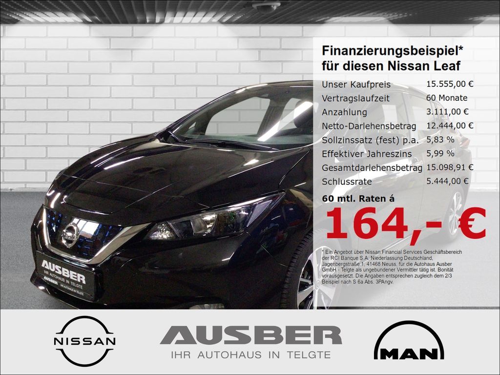 Nissan Leaf 40kWh Navi Winterpaket Leasing
