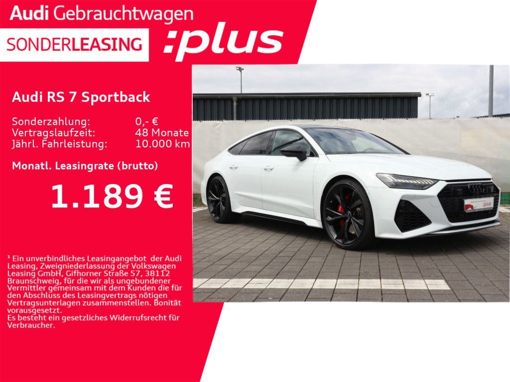Audi RS 7 Sportback SITZBELÜFTUNG*PANO*HEADUP*B&O Leasing